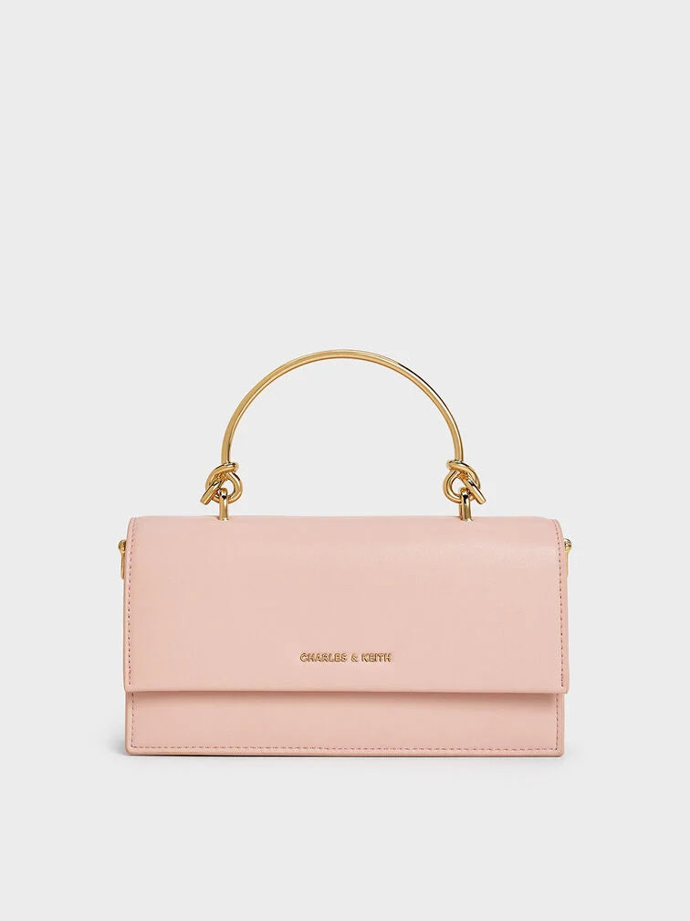 Kristine Sculptural Top handle bag