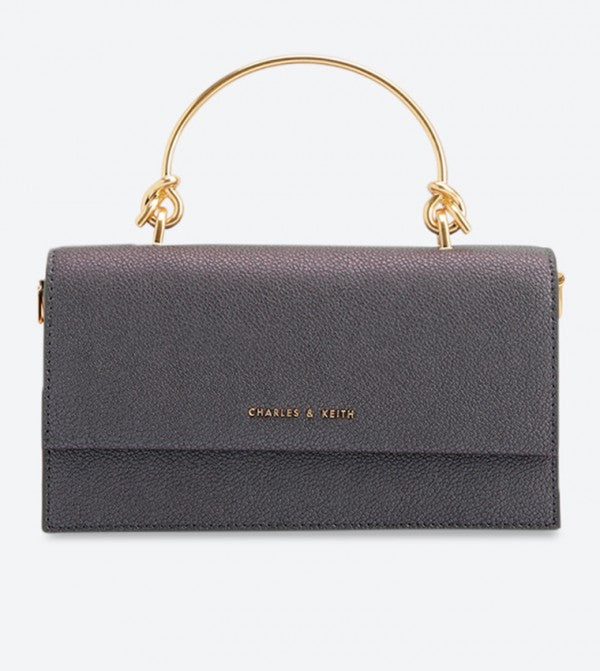 Kristine Sculptural Top handle bag