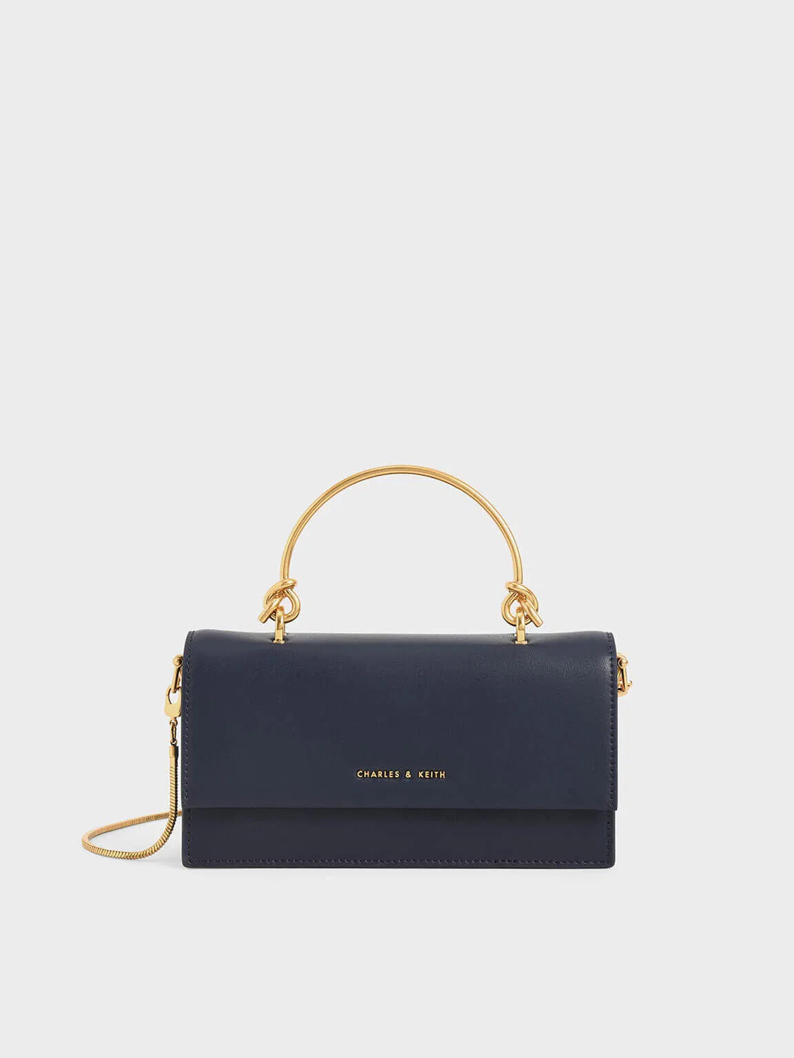 Kristine Sculptural Top handle bag